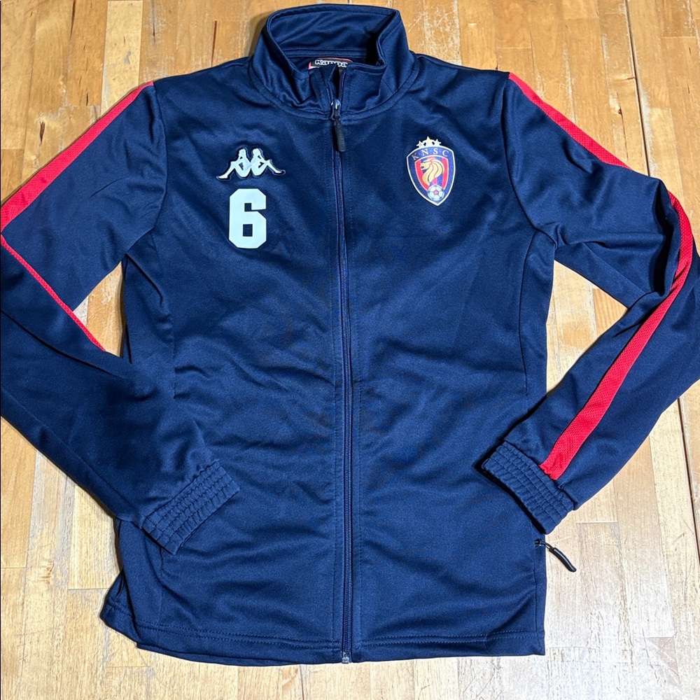 Kappa Navy Blue zip up Track Jacket